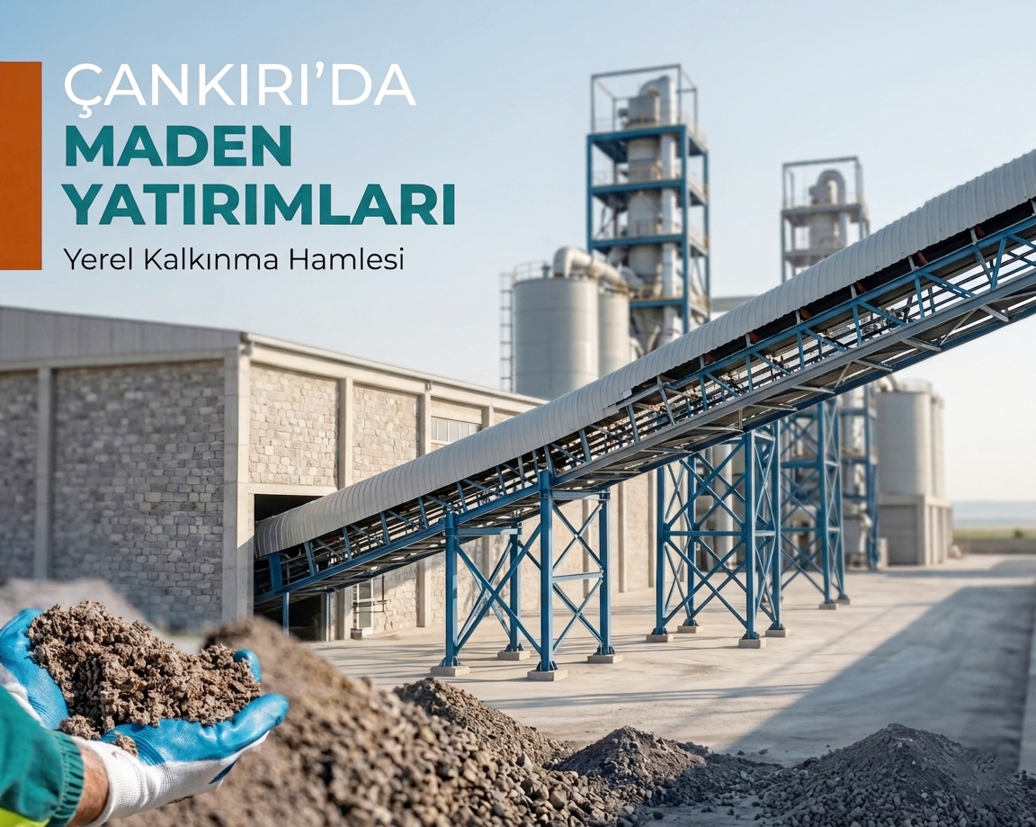 Çankırı’da Sanayi Hamlesi: Maden Yatırımlarına 301 Milyon TL’lik Dev Destek